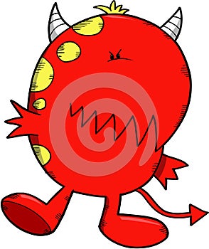 Monster Devil Vector