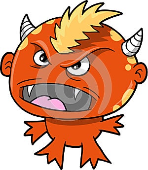 Monster Devil Vector Illustration