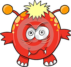 Monster Devil Vector Illustration