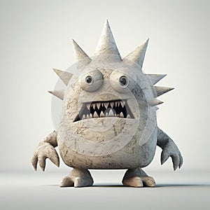 Monster Figurine With Inventive Design