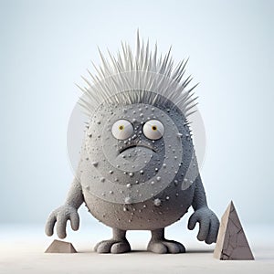 Monster Figurine With Inventive Design