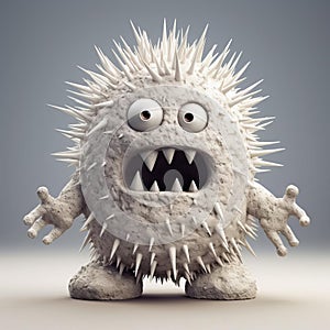 Monster Figurine With Inventive Design - A Close Up Look
