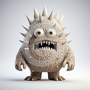 Monster Figurine With Inventive Designs