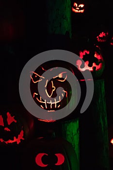 Monster Halloween Pumpkin