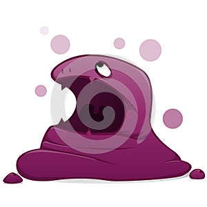 Monster purple Slime