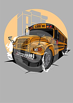 MONSTER SCHOOL BUS