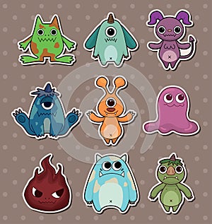 Monster stickers