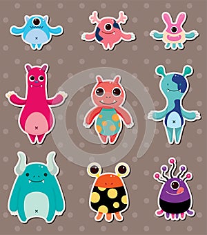 Monster stickers