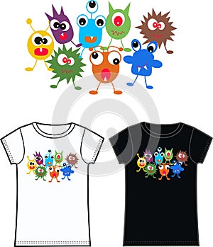 Monster tshirt