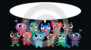 Monsters with a message