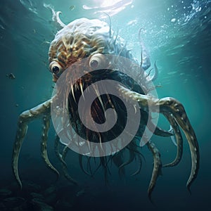 Monstruous Marine Creature, Marine art