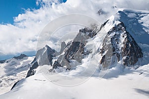 Mont Blanc, Aiguille du Midi, Mountains