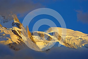 Mont Blanc - alpine view