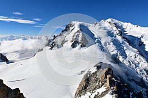 Mont Blanc during daytime photo