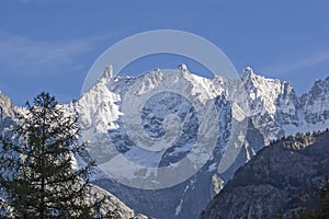 Mont Blanc or Italian Monte Bianco