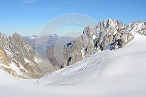 Mont Blanc massif, Italy