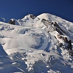 Mont Blanc Massif panoramic view