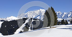 Mont-blanc mountain