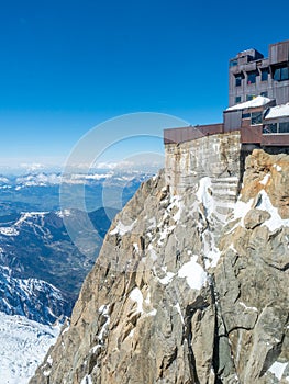 Mont Blanc mountain in France