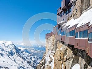 Mont Blanc mountain in France