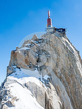 Mont Blanc mountain in France