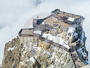 Mont Blanc mountain in France