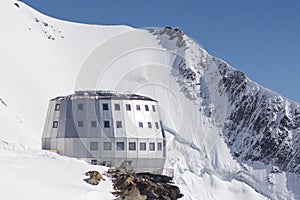 Mont Blanc, Refuge Du Gouter 3835 m, The popular starting point for attempting the ascent of Mont Blanc , France