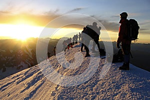 Mont Blanc summit