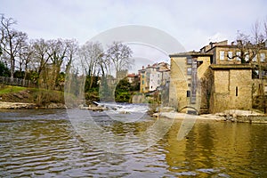 Mont-de-Marsan river in south-western France Landes prefecture in the Nouvelle-Aquitaine region