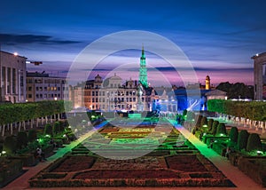 Mont des Arts - Brussels, Belgium