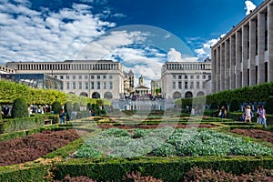 Mont des arts in Brussels