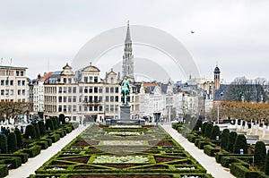 Mont des Arts in Brussels