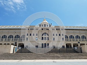 Olimpic stadium barcelona main entrance photo