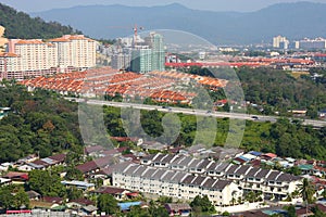 Mont Kiara and Bukit Prima Pelangi in Kuala Lumpur city