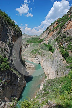 Mont Rebei gorge