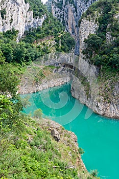 Mont-rebei gorge in Catalonia, Spain