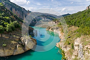 Mont-rebei gorge in Catalonia, Spain