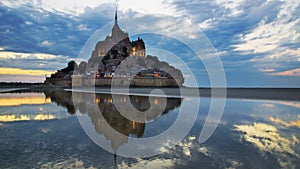 Mont Saint Michel.