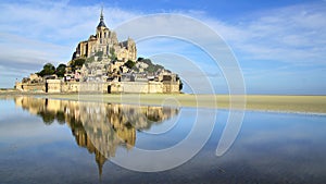 Mont Saint Michel abbey.