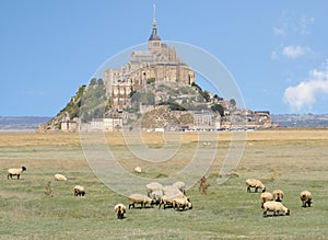 Montana santo l'abbazia Francia 