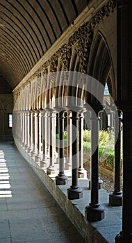Mont Saint Michel Cloister