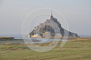 Mont Saint Michel, the Couesnon and salt marshes