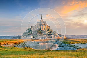 Mont Saint-Michel in France