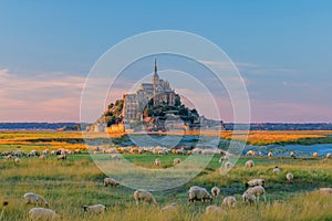 Mont Saint-Michel in France