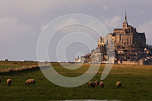 Mont Saint Michel, France