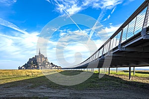 Mont Saint Michel and its abbey