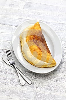 Mont saint michel style omelet