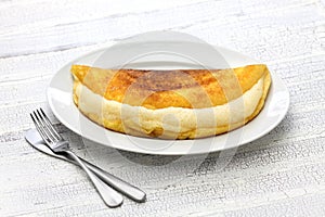 Mont saint michel style omelet