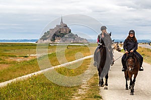 Mont Saint Michele, France