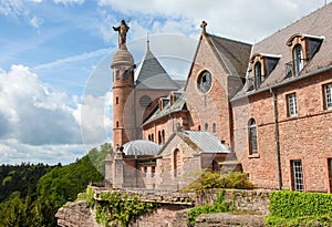 Mont Saint-Odile in the Vosges mountains in Alsace, France